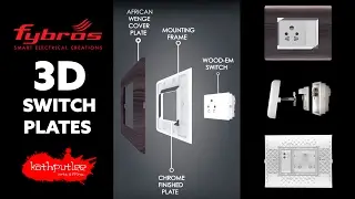 Fybros Switches : Modular Switch Plates : 3D Products