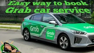 Easy way to book Grab car service (@Bro Owking)♻️