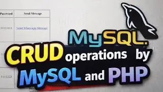 Lec 12| CRUD operations with image upload by MySQL and PHP 