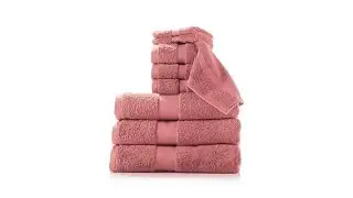 Concierge Collection Cotton Dobby Border Towel Set