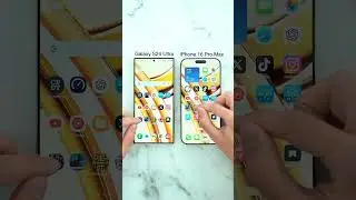 Samsung Galaxy S24 Ultra vs IPhone 16 Pro Max........ 💀☠️ #shorts #video #samsung