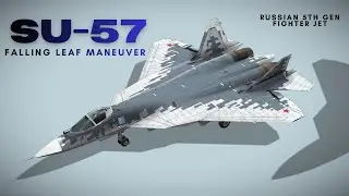 SU-57 felon Falling Leaf Maneuver &ndash; Russian 5th Gen Fighter Jet Aerobatic Test | MilitaryMachina