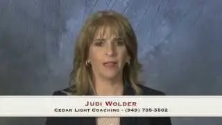 Life Coach Mission Viejo (949)735-5502 Life Coach Lake Forest Judi Cedar Light
