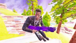 TERMINATOR SKIN | Gameplay (Fortnite Battle Royale)