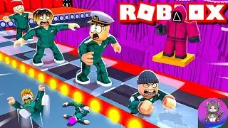 Cross the Glass Bridge in Roblox Squid Game! 😉
