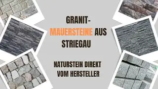 Granit Mauersteine aus Striegau direkt ab Werk zum besten Preis.