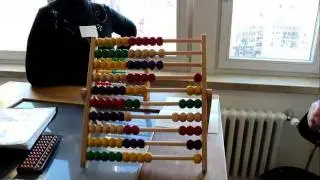 Rechenschieber: 1111 x 1111 mit 4 Handgriffen