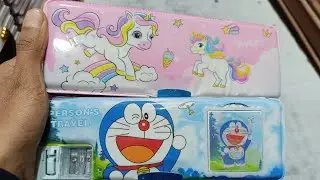 Calculator wala torch wala pencil box unboxing
