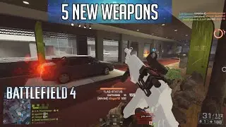 Battlefield 4: Weapons Crate on the CTE - AN-94, GROZA-1, GROZA-4, L86A2 and the Sniper Pistol