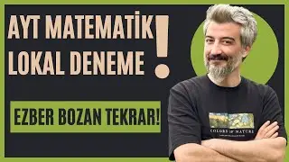 AYT MATEMATİK LOKAL DENEME! EZBER BOZAN TEKRAR! PDF AÇIKLAMADA..