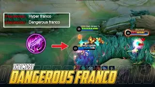 THE MOST DANGEROUS FRANCO USER 😂 | MOBILE LEGEND BANG BANG | UNKNOWN SERVER