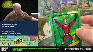 2025 Topps Marvel Chrome Sapphire Edition Box -- Random Pack Group Break #5 -- Mikey