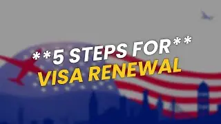 5 Steps to Renew Your US Travel Visa ✈️🇺🇸