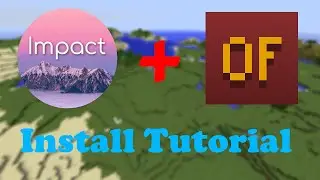 How to Install The IMPACT Client with OPTIFINE Tutorial