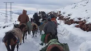 حين تصبح الثلوج امتحانًا للحياة | معاناة ساكنة آيت عبي – تيلوكيت مع البرد والعزلة