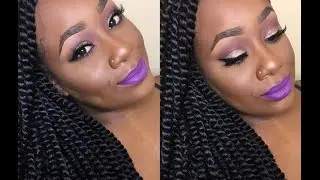Soft Cut Crease & Bold Lips