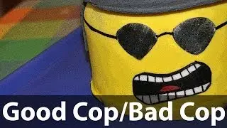 Lego Movie Cake - Good Cop, Bad Cop
