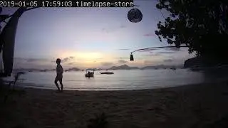 El Nido Beach Time Lapse - Afidus ATL-200