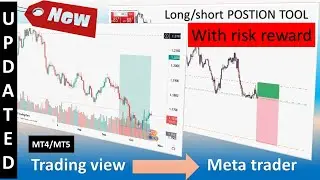 How to use Long/Short Position tool in MT4/MT5 similar to Trading View? [Updated]