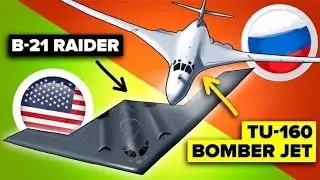 B-21 Raider vs Tu-160 White Swan &ndash; The Ultimate Strategic Bomber Showdown #B_21 #Tu_160