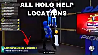 NBA 2K26: ALL HOLO HELP VIDS LOCATIONS (Lifetime Challenge Cap Breakers Guide)