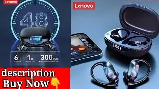 Lenovo LP75 Bluetooth 5.3 Earphones TWS Wireless Sport Headphones LED Digital Display