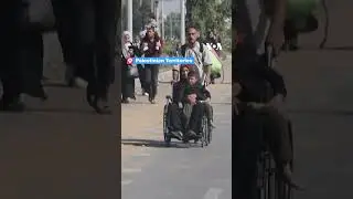 People Head South of Gaza Strip as Fighting Intensifies #shorts | VOA News