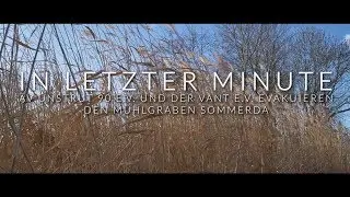 Evakuierungsfischung am Mühlgraben Sömmerda