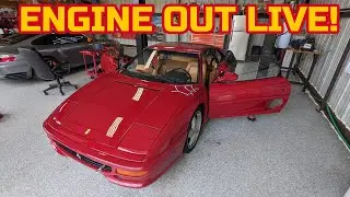 LIVE Ferrari F355 ENGINE OUT - NGS Thursday Night Live, Sept 9, 2021