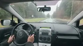 Rainy Day Drive 🌧️ | Sad Music to Relax | POV