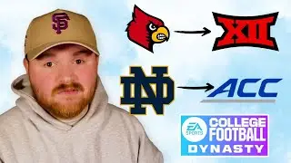 The PERFECT 2026 Conference Realignment in CFB 26 Dynasty