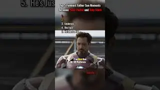 Top 5 Funniest Father Son Moments Between Peter Parker and Tony Stark. Pt2 😂