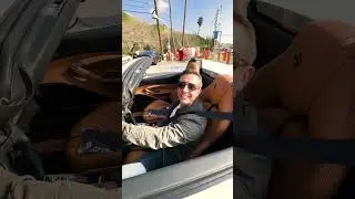 Living Life in the Fast Lane: Luxury Car Drivers' Reactions 🔥😎 #shorts #carclub #exoticars #fastlane