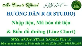 R Studio Tutorial | Data Entry, Data Encoding & Line Charts 13012026