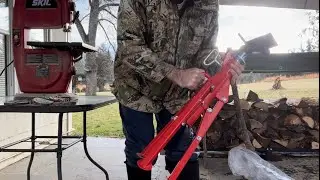 Testing And Demonstrating The Vevor 2500 Pounds Capacity V Stand For Pipes And Wood Work Projects