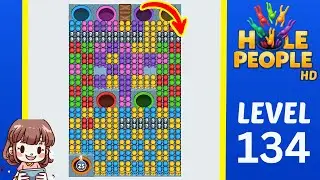 Hole People Level 134 Solution Walkthrough