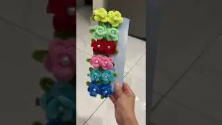 Hairs Clip Cute Cute #handmade #keyaccessory #pipecleaner #flowers #diyhandmade