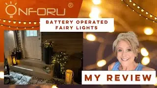 Illuminate Your Space: Onforu's Battery Operated Fairy Lights review