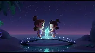 Starlit Bridge Over Lullaby Lagoon | Nursery Rhyme for Toddlers Sing Along 🌟🌊🎶