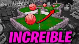DISEÑADOR de VIDEOJUEGOS nos CREA ESTE MAPA! GOLF IT