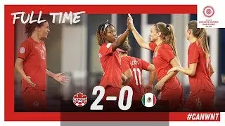 🇨🇦CAN 2 - 0 MEX 🇲🇽 #CWOQ Extended Highlights | Canada finish 1st in Group A