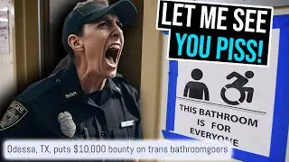 Odessa, TX Offers 10K Bounty On Trans People Using The Bathroom