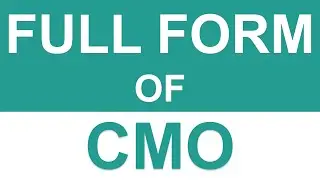 FULL FORM OF CMO