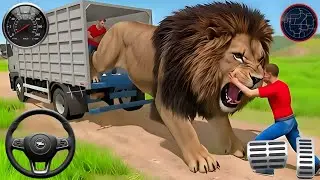Animal Cargo Truck Driving Game 3D - Animal Transport Cargo Truck 2024 - Android Gameplay
