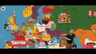 World Atlas - SERBIA BOSNIA ROMANIA - Learn Fun Facts Ensiklopedia Geografi #study #games #country