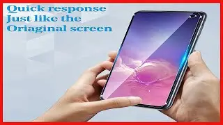 Great product -  UniqueMe [4 Pack] Compatible with Samsung Galaxy S10e Screen Protector Tempered Gla