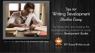 Tips for Writing Development Studies Essay
