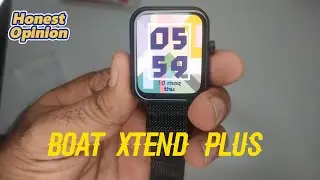 Boat xtend plus unboxing shocking build quality #boatsmartwatch #boatxtend