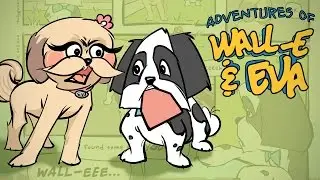 Drawing a Comic Strip for my Wife - The Adventures of Wall-E and Eva
