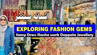 Exploring Ashiyana Center Muree Road Rawalpindi | Maria B Fancy Dress, Jewellery, Shisha Silk, ||